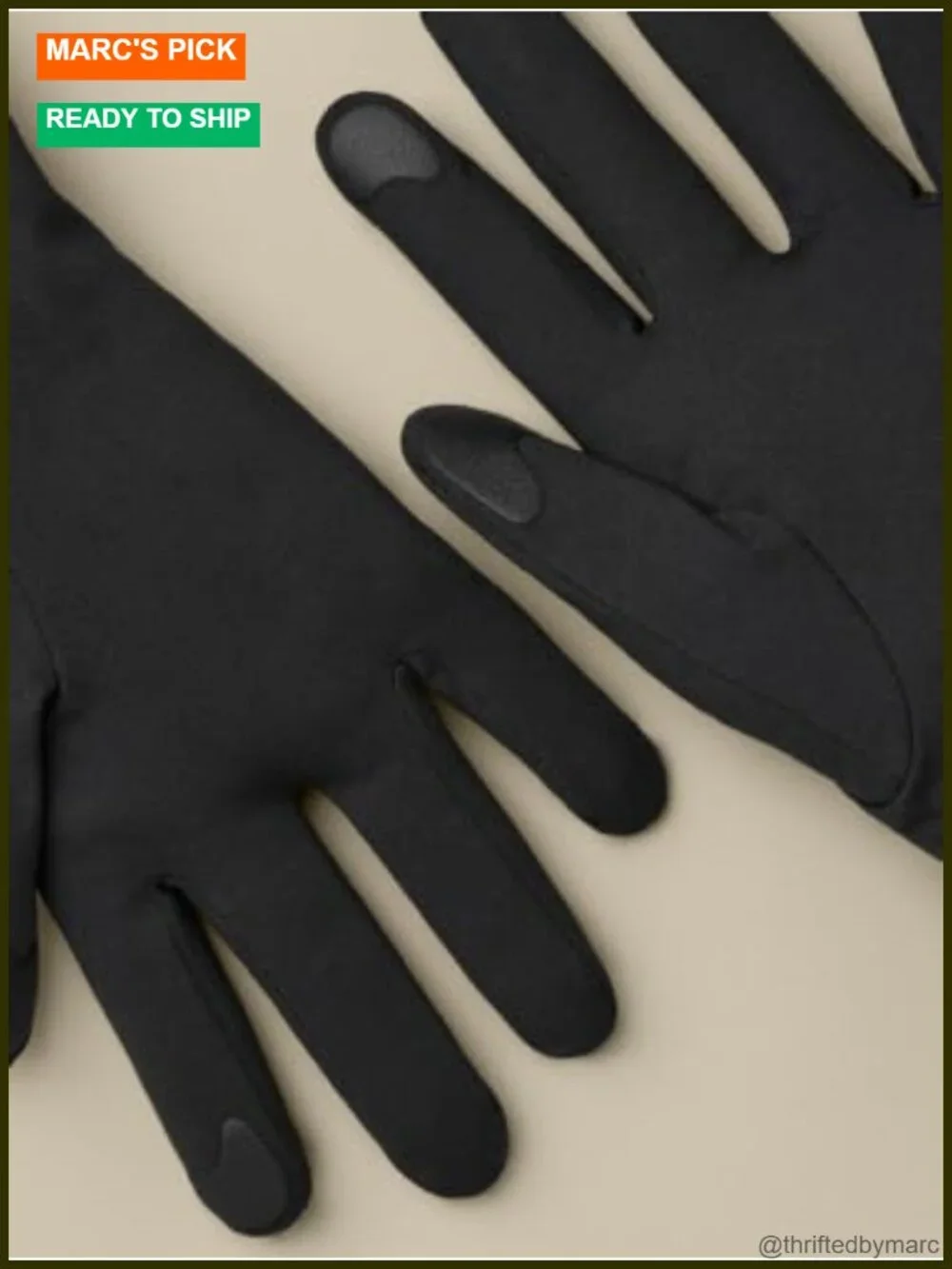 Lightweight Running Gloves with Touchscreen Fingers, Moisture-Wicking Liner for